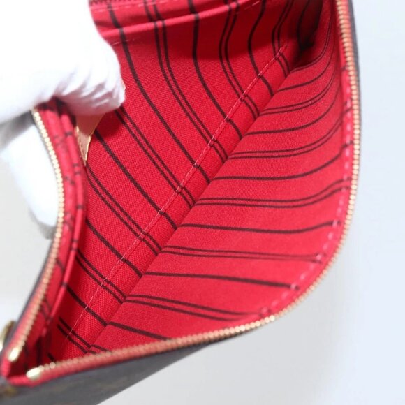 LOUIS VUITTON Monogram Neverfull MM Pouch Accessory Pouch LV Auth BA6400 - Picture 14 of 16